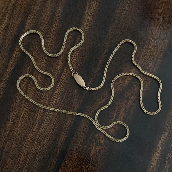 NWOT- Bronze Antique Box Chain 32” Long Necklace or Wrap Bracelet - Picture 1 of 6